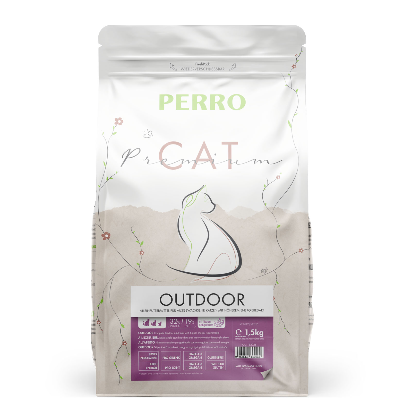 PERRO Cat Premium Outdoor 1,5 kg